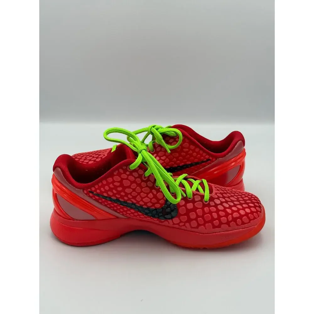 Nike Kobe 6 Protro Reverse Grinch 5Y Youth Size 5 Basketball Shoes